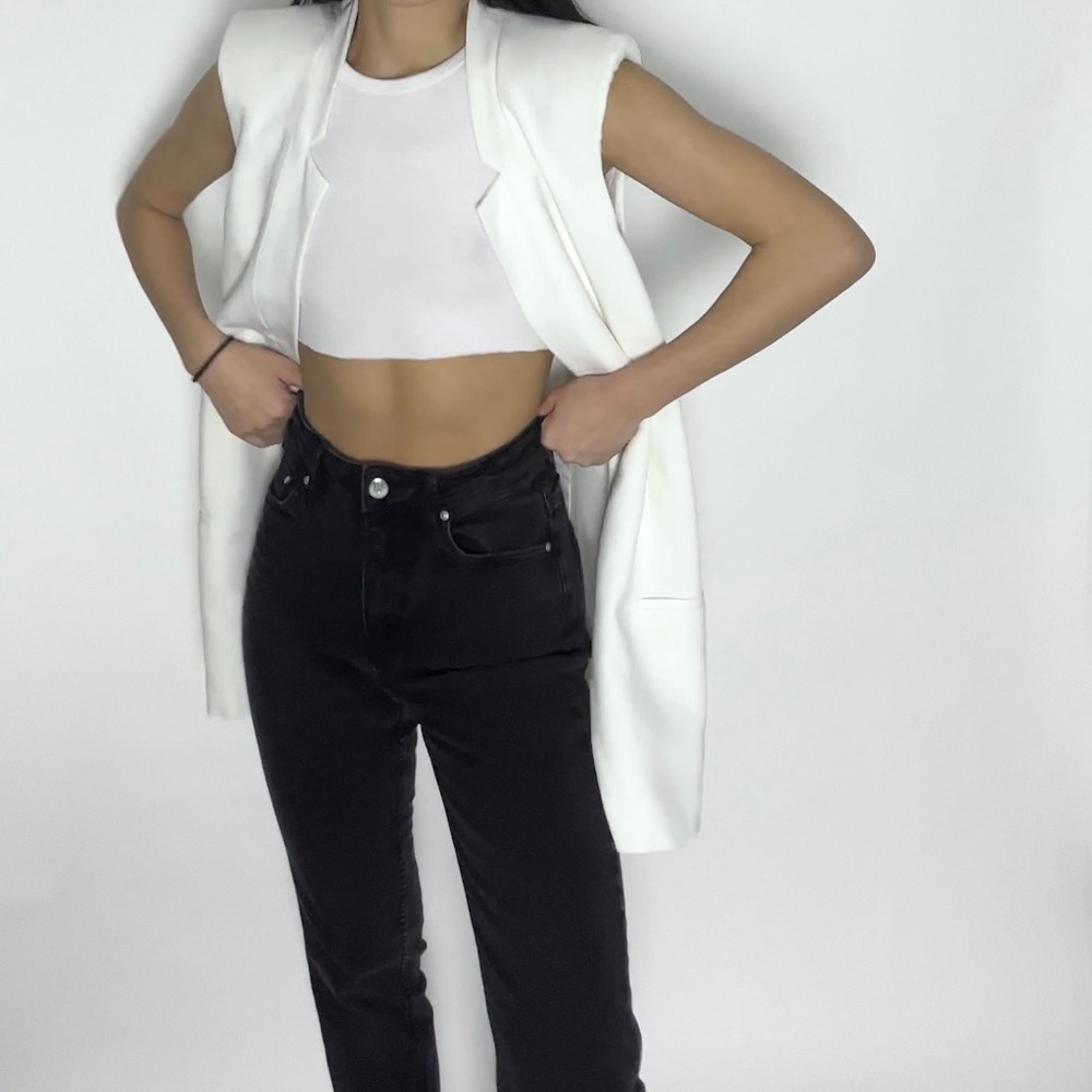Zara blazer vest